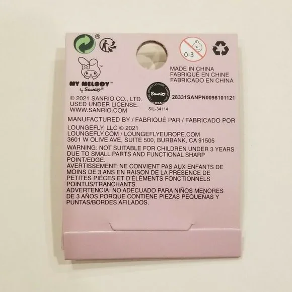 My Melody Sanrio Enamel Pin Loungefly NEW - Picture 4 of 8